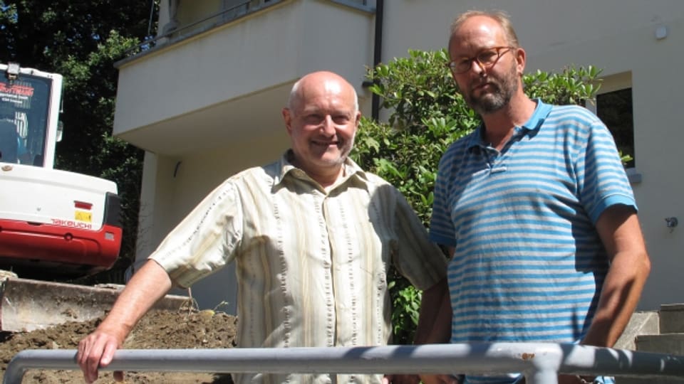 Geschäftsführer Markus Achermann (links) und Pensionsleiter Urs Wüest sind zuversichtlich für den Start der «Pension Zihlmatt».