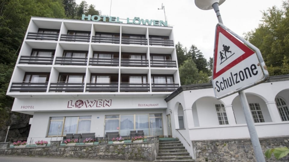 Hier, im Seelisberger Hotel Löwen, wollte die Urner Regierung ursprünglich bis zu 60 Asylsuchende unterbringen.