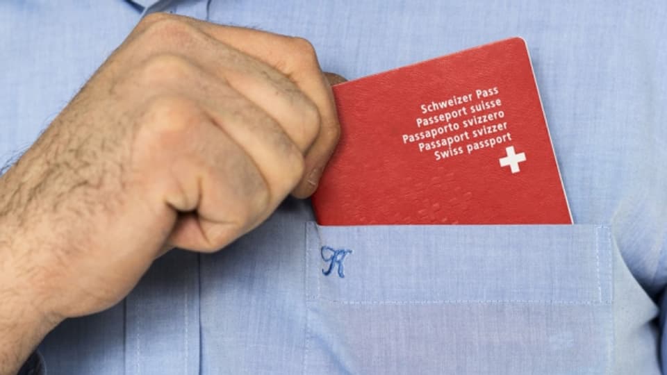 Der Schweizer Pass.