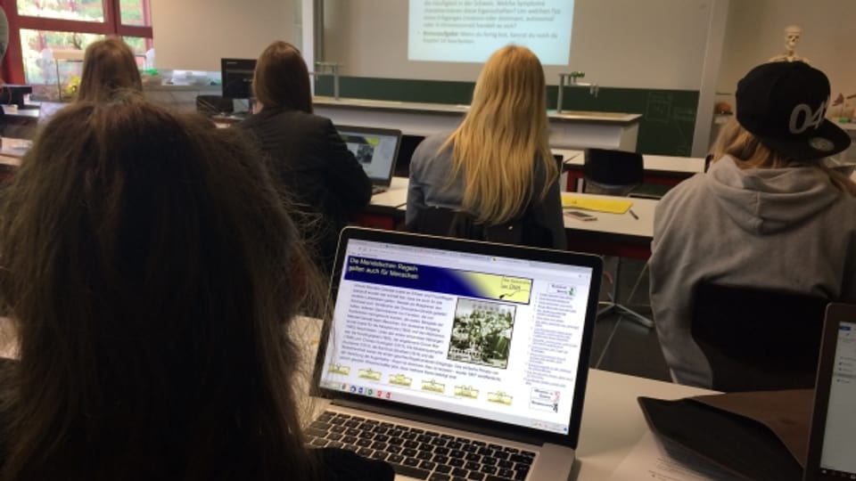 Informatik-Pilotklasse an der Kantonsschule Zug