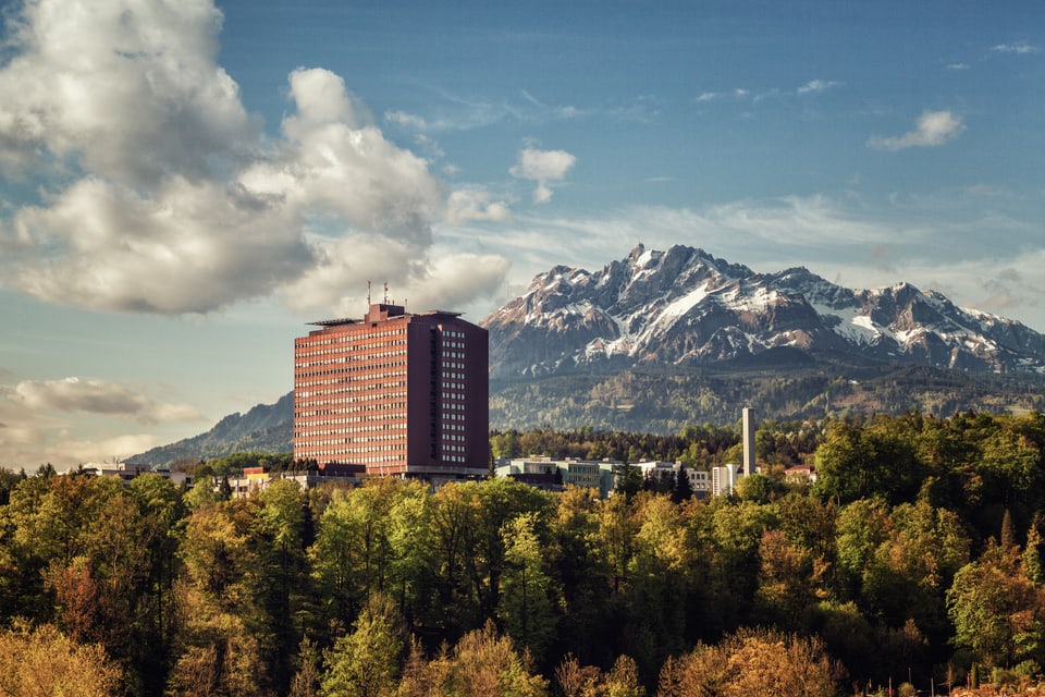 Das Luzerner Kantonsspital baut ein neues Parkhaus
