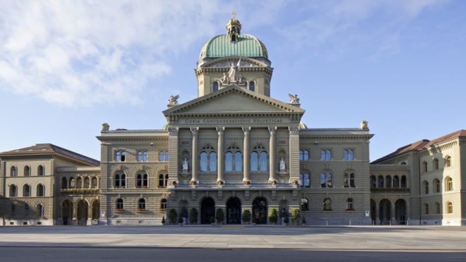 Das Bundeshaus in Bern.