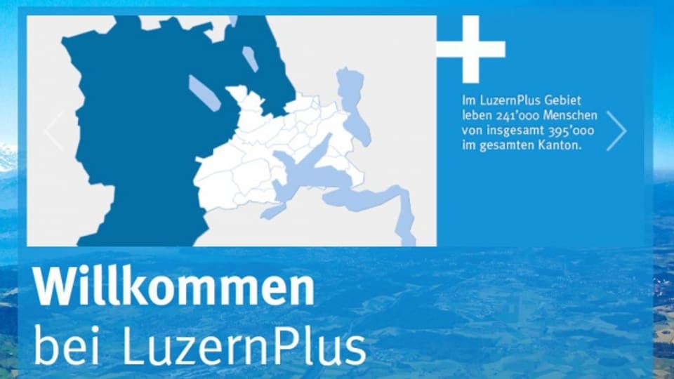 Die 25 Gemeinden des Verbands LuzernPlus