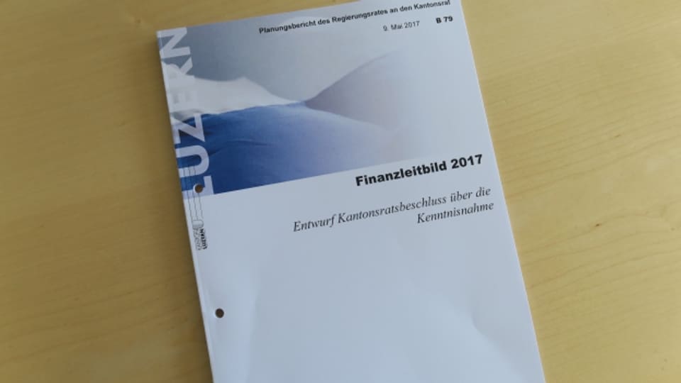 Die Luzerner Regierung will bei den Finanzen Prioritäten setzen.