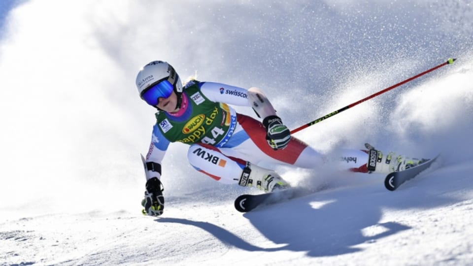Skirennfahrerin Aline Danioth aus dem Kanton Uri.