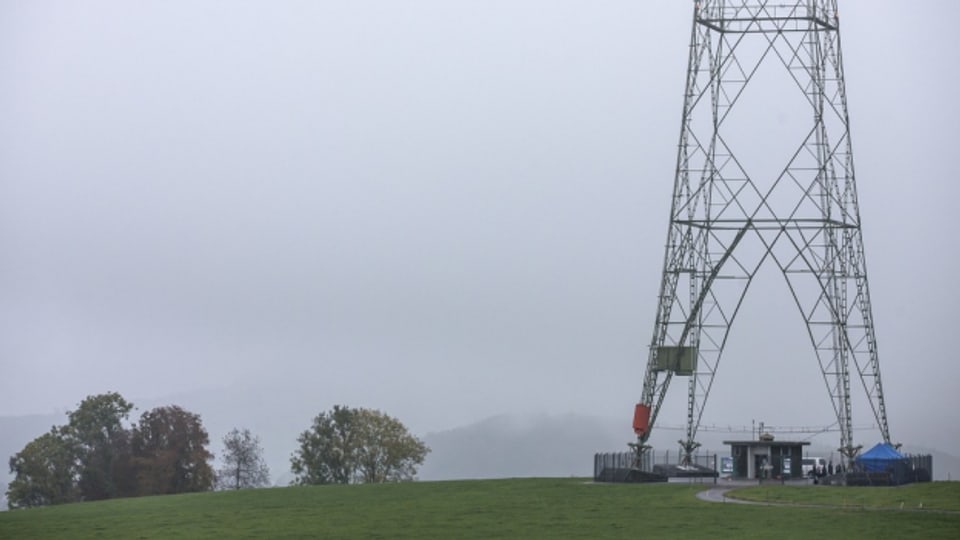 Der 217 Meter hohe ehemalige Sendeturm bringt den Forschern Erkenntnisse für die Klimaforschung