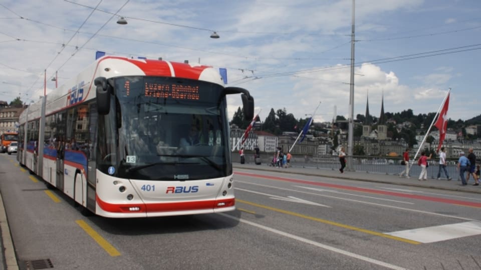 Die Bus-Strecke zwischen Kriens und Ebikon soll ausgebaut werden.
