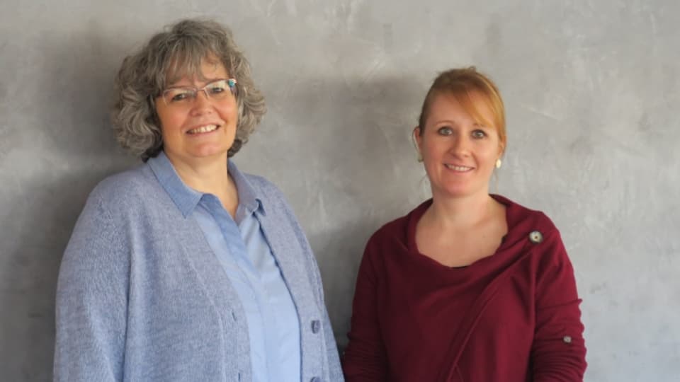 Claudia Bernasconi und Claudia Huser wollen mehr Fr.auen in der Politik