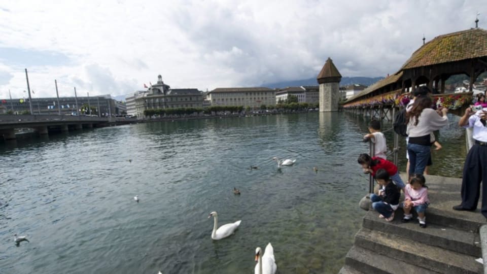 Es gibt keine nassen Füsse in der Stadt Luzern.