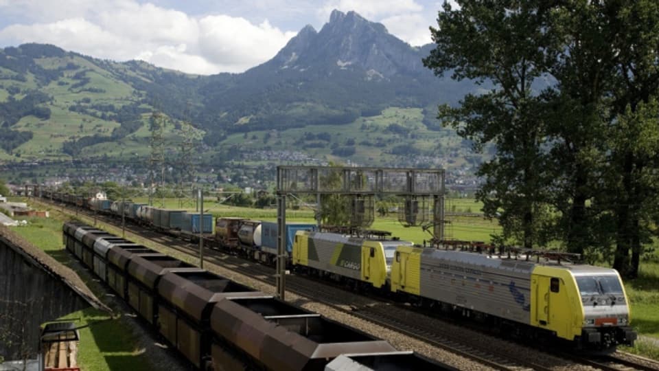 Die Gotthardstrecke war wegen eines Rangierunfalls unterbrochen (Symbolbild).