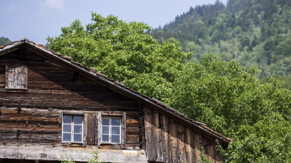 Das 700-jährige Holzhaus von Steinen SZ: Jetzt macht sich der Bund für den Erhalt des Hauses stark.