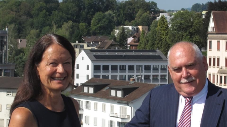 Treten auf Ende August aus dem Emmer Gemeinderat zurück: Susanne Truttmann (SP) und Urs Dickerhof (SVP).