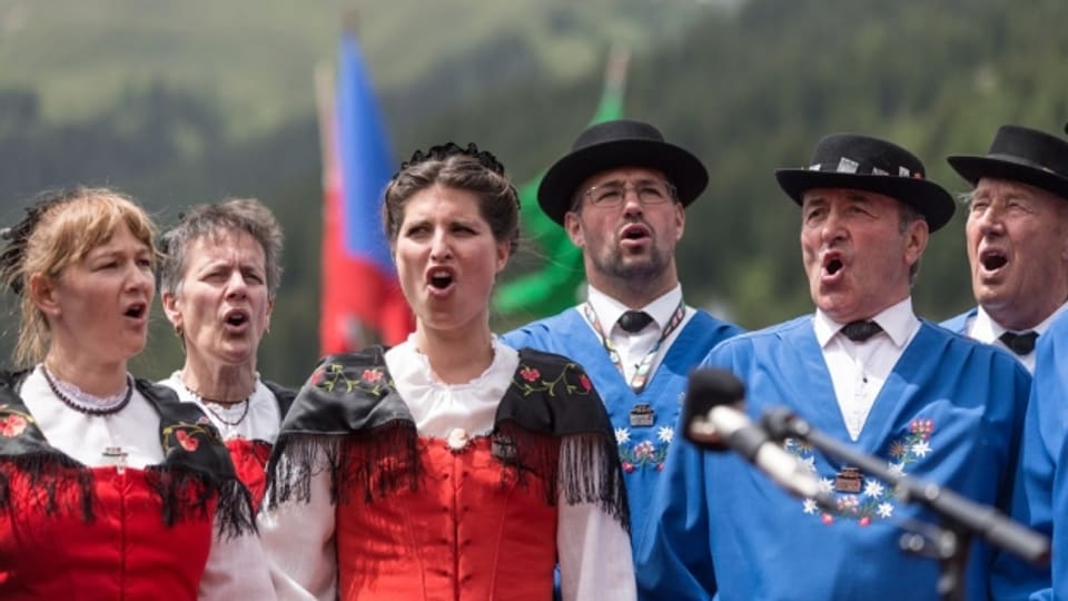 Das Eidgenössische Jodlerfest ist einer der grössten Brauchtumsanlässe der Schweiz.