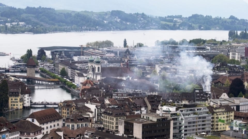 Im Mai brannte das Hotel Schlüssel in der Luzerner Altstadt.