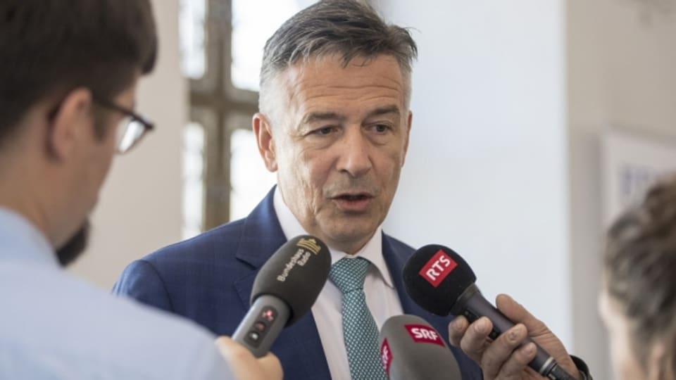 Der Nidwaldner FDP-Ständerat Hans Wicki will Bundesrat werden.