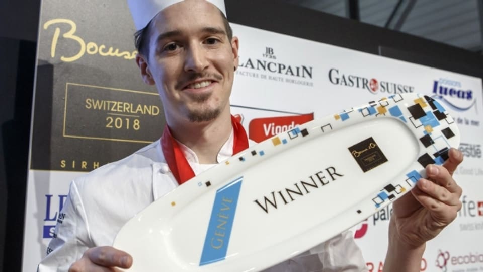 Koch Mario Garcia gewann im Januar 2018 den «Bocuse d'Or Suisse».