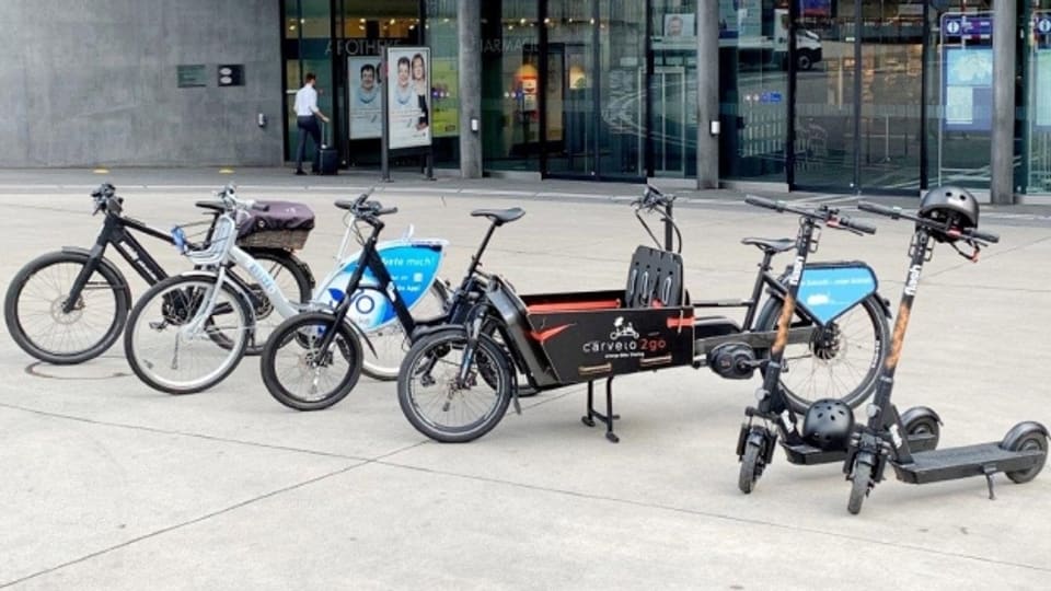 Nach den E-Trottinetts folgen die E-Bikes in Zug.