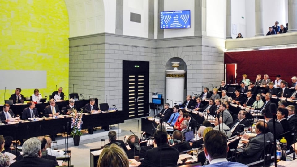 Der Luzerner Kantonsratssaal: Heute startet der Ratsbetrieb in der neuen Zusammensetzung.
