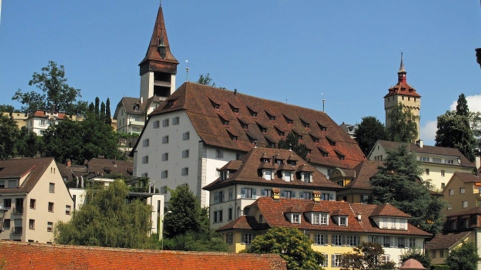 Das alte Zeughaus auf dem Musegghügel in der Stadt Luzern könnte in Zukunft ein Museum sein.