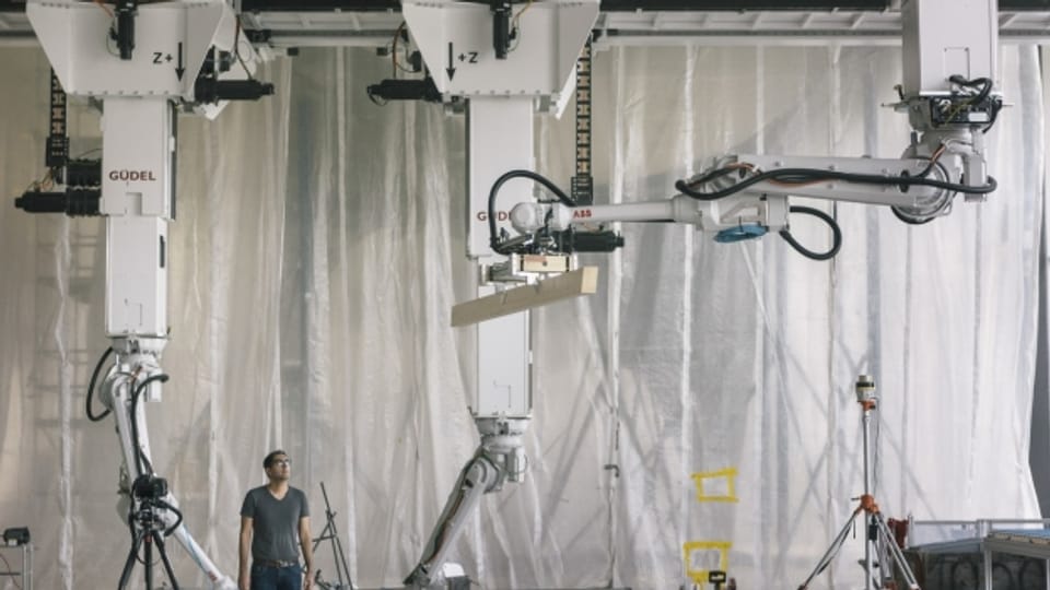 An der ETH in Zürich werden Roboter für die Architektur schon getestet. (Symbolbild)