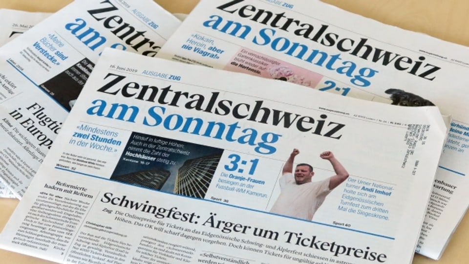 Seit Ende Juni ist die Sonntagszeitung der Zentralschweiz eingestellt.
