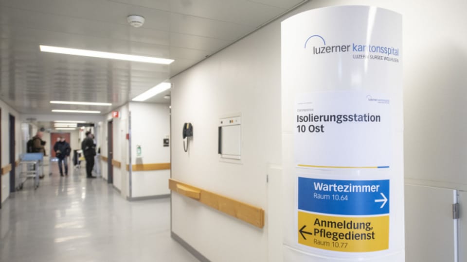 Luzerner Kantonsspital wechselt auf Notfallbetrieb