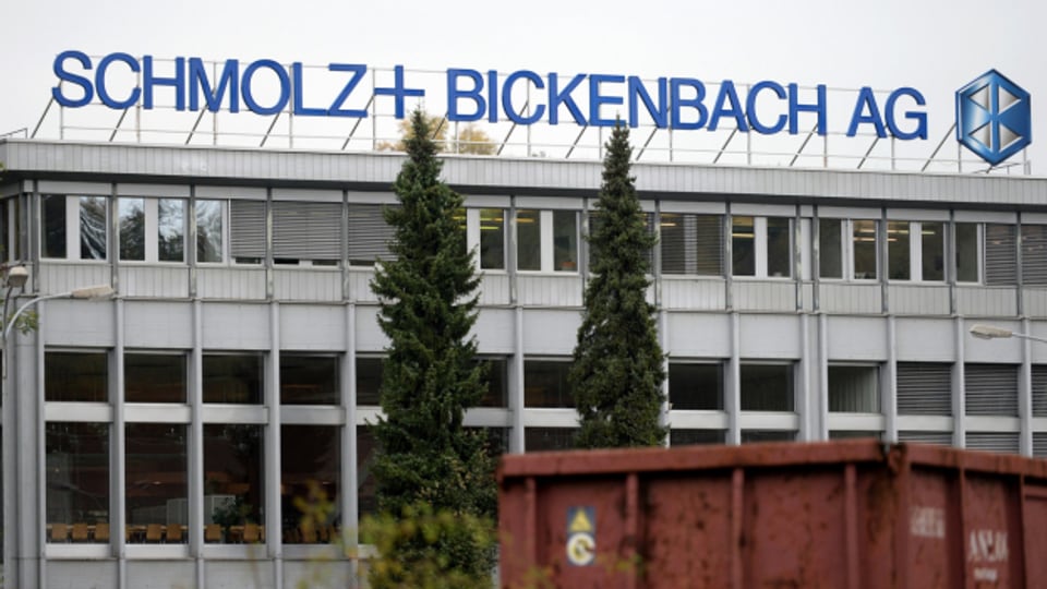 Der Schriftzug wird bald ausgewechselt: Schmolz+Bickenbach-Standort in Emmenbrücke.