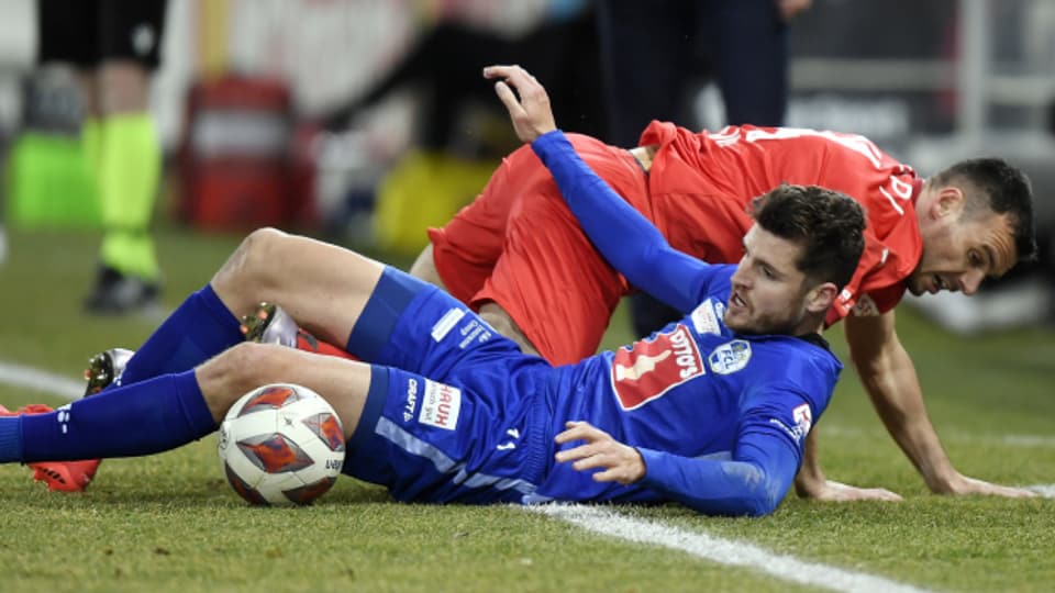 Bis kurz vor Schluss des Spiels lag der FC Luzern gegen Vaduz in Führung.