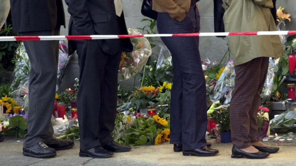 Zum 20. Jahrestag des Zuger Attentats hat am Montagabend in Zug ein Gedenkanlass stattgefunden.