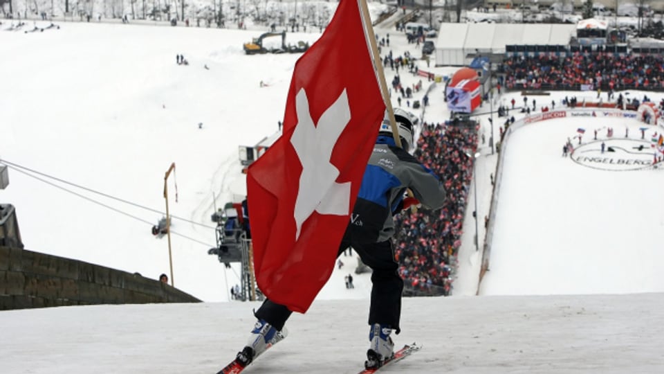 Ob die Skispringer auch in diesem Jahr auf der grossen Engelberger Schanze stehen?