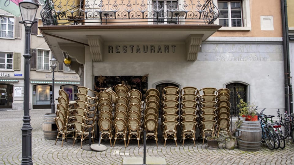 Restaurants litten unter den coronabedingten Schliessungen.