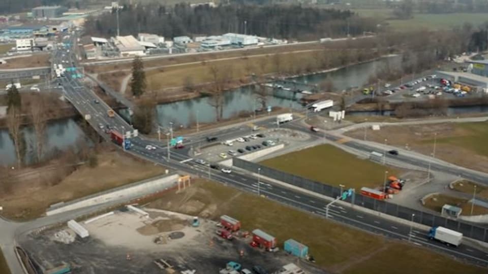 Hier staut sich der Verkehr in Buchrain regelmässig.