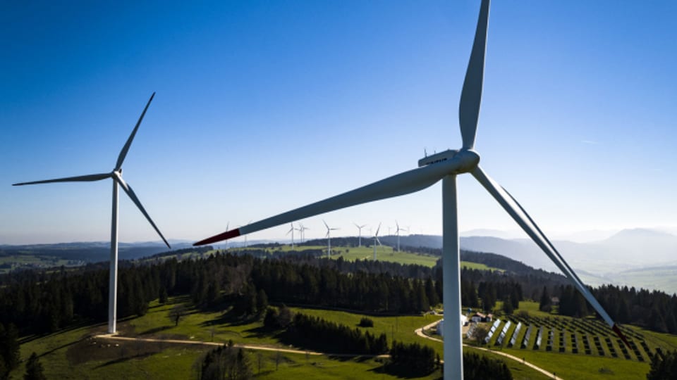 Rund 20 solcher Windmühlen sind in der Zentralschweiz geplant.