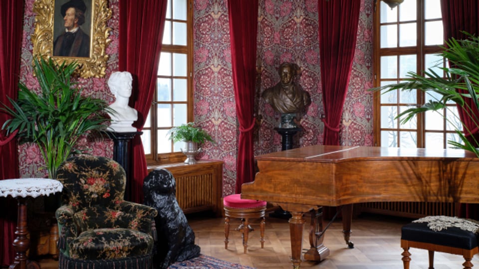 In der Villa auf Tribschen lädt Richard Wagner in seine Stube ein -  Regionaljournal Zentralschweiz - SRF