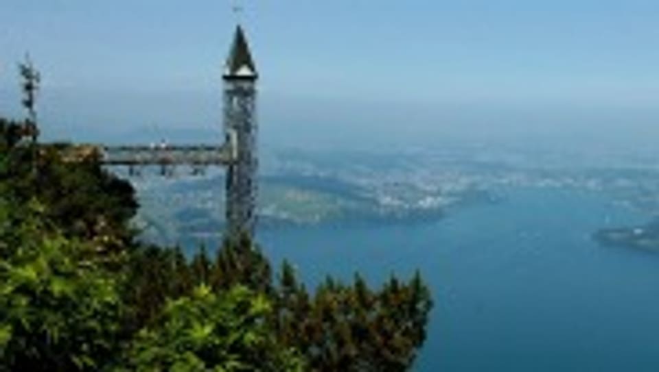 Bekannt für die grossartige Aussicht und den spektakulären Hammetschwandlift: Der Bürgenstock.