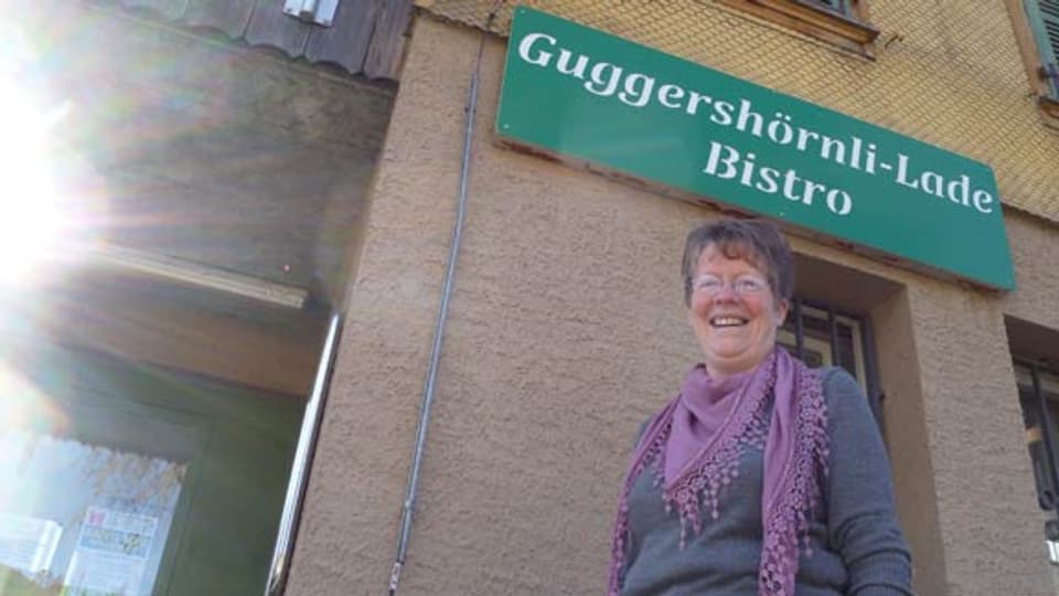 Elisabeth Burri führt den einzigen Laden in Guggisberg