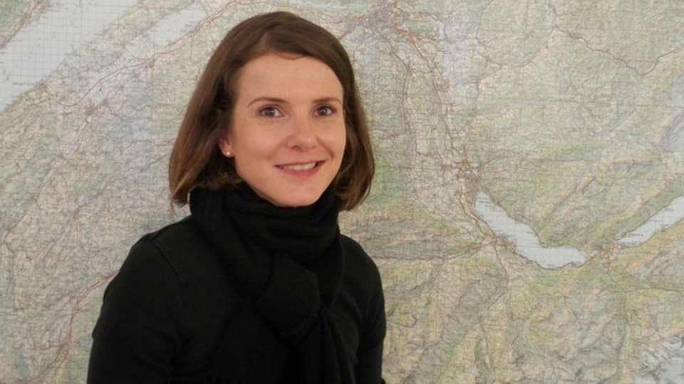 Die 33-jährige Sarah Galatioto präsidiert den SAC Sektion Bern.