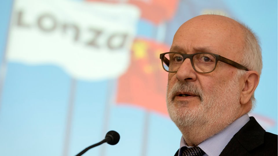 Lonza VR-Präsident Rolf Soiron finanziert Bodensanierung.