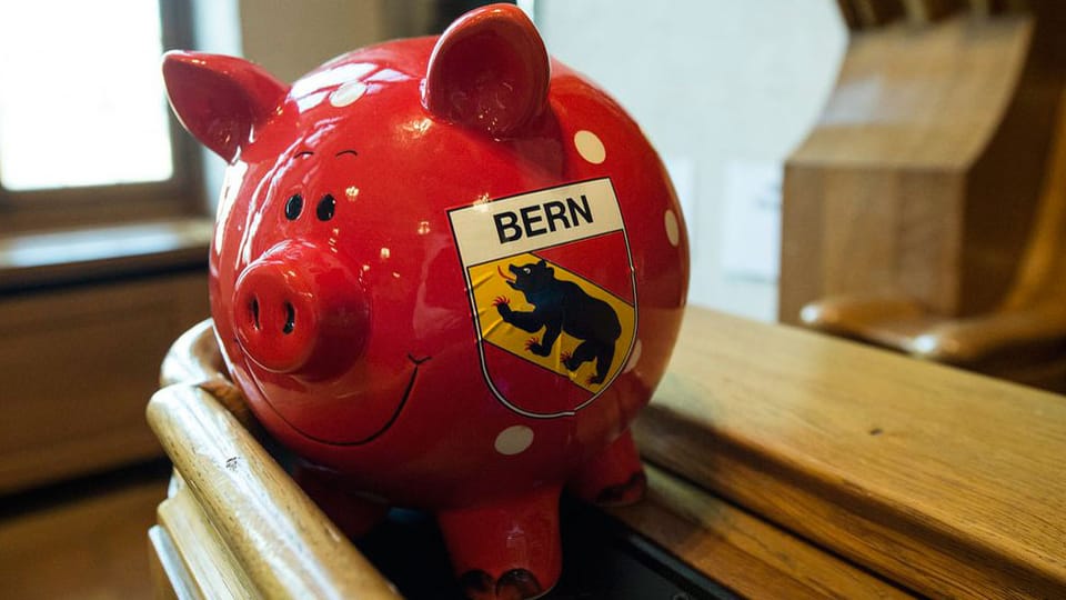 Das Sparen im Kanton Bern geht weiter - trotz unverhofftem Überschuss