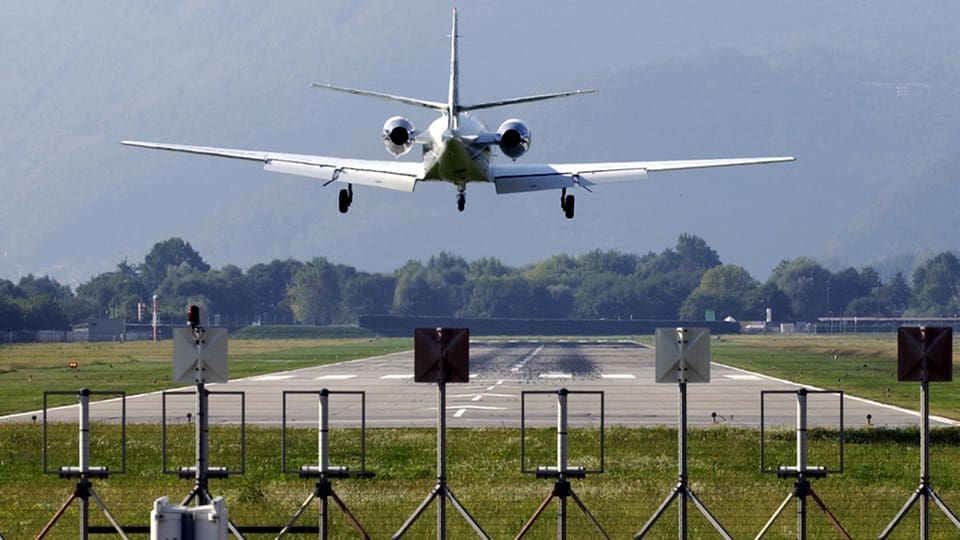 Die Swiss verbindet künftig den Flughafen Lugano-Agno mit jenem in Genf.