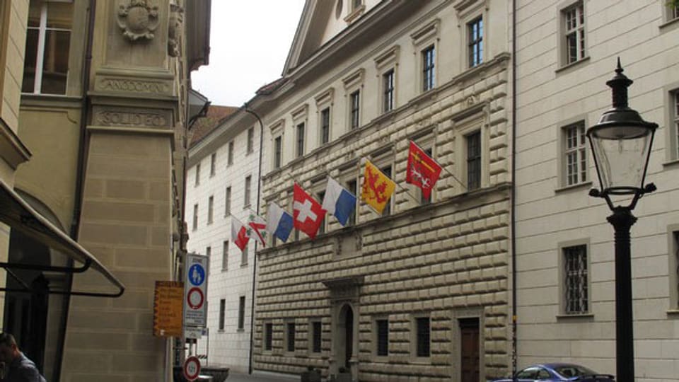 Eine heftige Spardebatte ist vorprogrammiert - das Regierungsgebäude in Luzern.