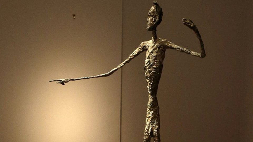 Wechselte für 141 Millionen Dollar den Besitzer: «Der zeigende Mann» von Alberto Giacometti