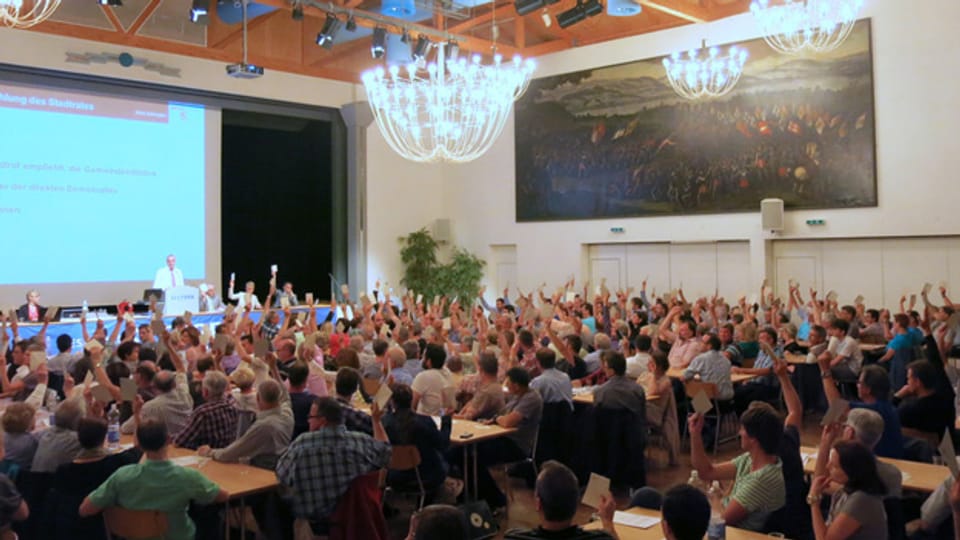 Sich selbst nicht abschaffen: Gemeindeversammlung vom Montagabend in Sempach/LU.