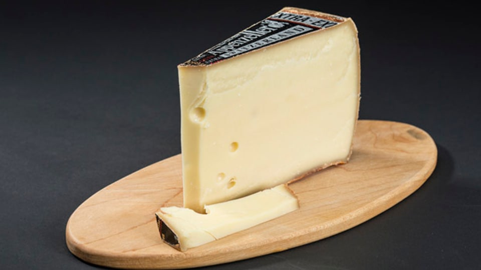 Ein Stück echter Appenzeller Käse