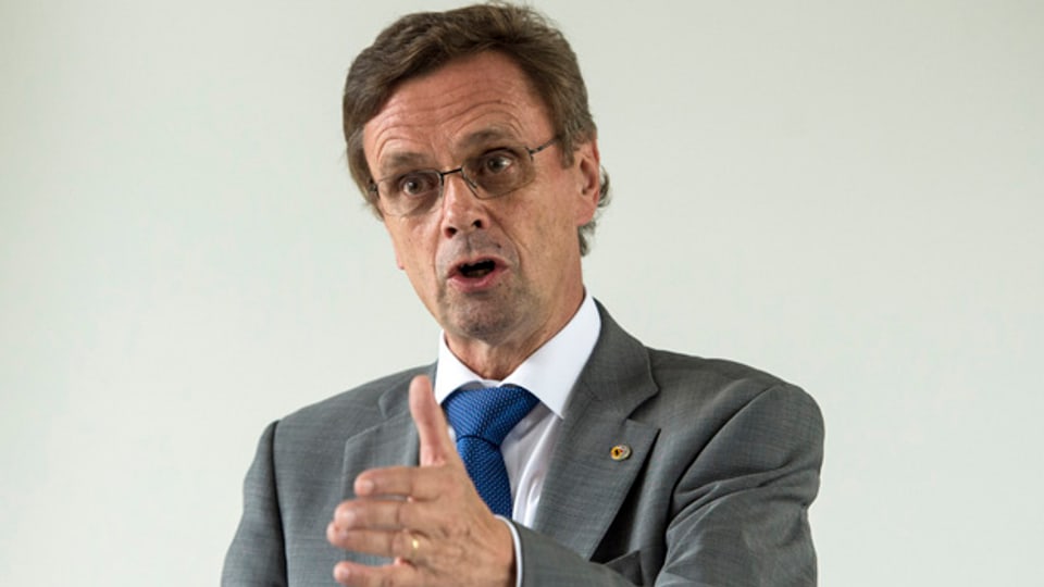 Hans-Jürg Käser: der Berner Polizeidirektor pocht nun auf solidarische Haltung der Gemeinden in Asylfragen.
