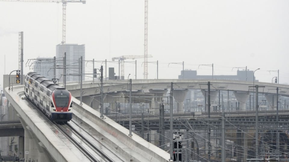Steiler als am Gotthard - die neuen Bahnbrücken bei Zürich