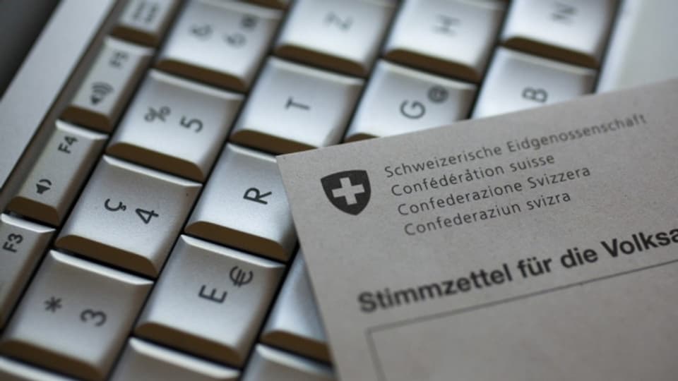 Schon bald auch in Basel möglich: abstimmen und wählen per Computer.