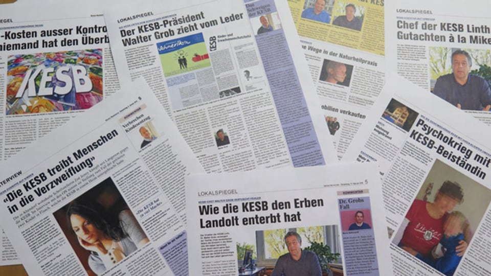 Die Zeitung «Obersee Nachrichten» berichtete in der Vergangenheit wiederholt über angebliche Fehler bei der Kesb Linth.