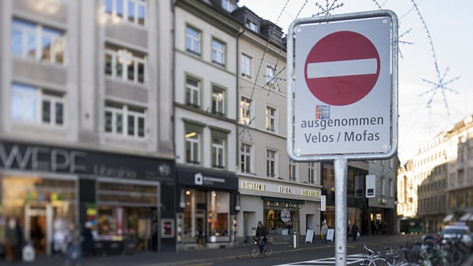 Die Basler Innenstadt ist sei Anfang 2015 autofrei.