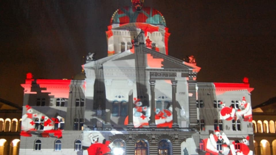 150 Jahre Schweizerisches Rotes Kreuz - das Jubiläum ist Thema von Rendez-vous Bundesplatz 2016.